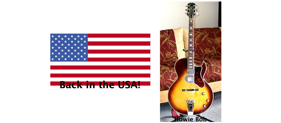 US flag, gibson howard roberts