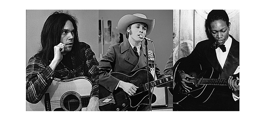 neil young, stephen stills, charlie christian